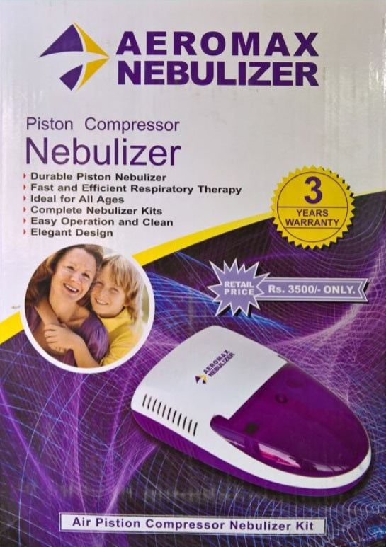 Aeromax Piston Compressor Nebulizer